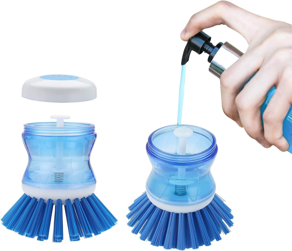 Soap Dispensing Palm Brush