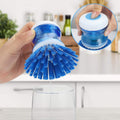 Soap Dispensing Palm Brush