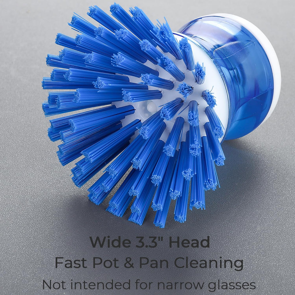 Soap Dispensing Palm Brush